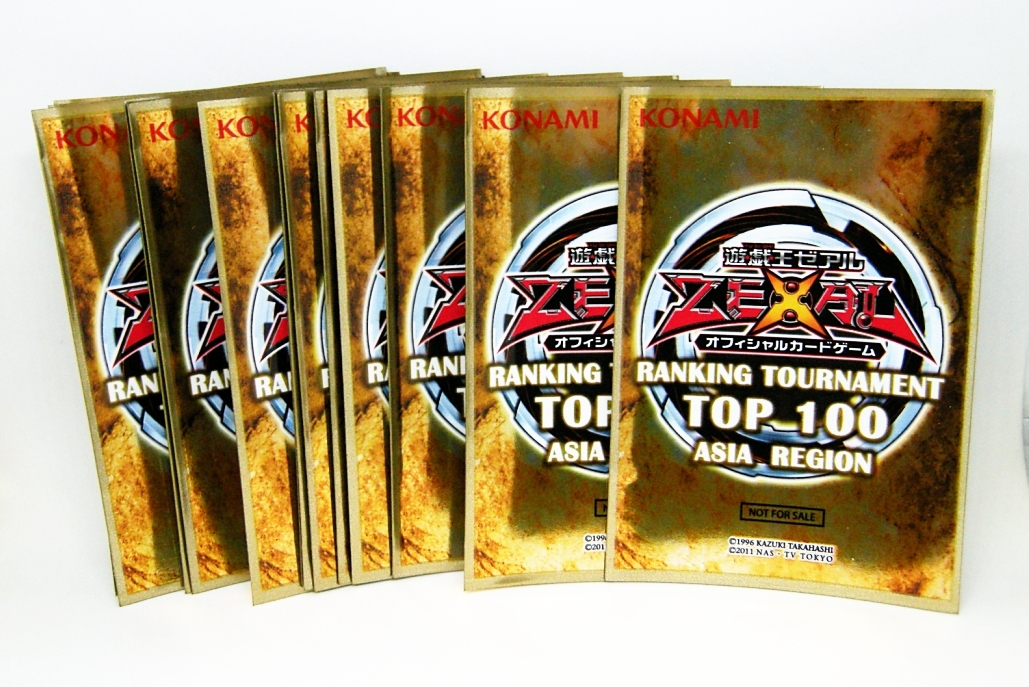 遊戯王 アジア ランキングトーナメント TOP100 スリーブ ranking