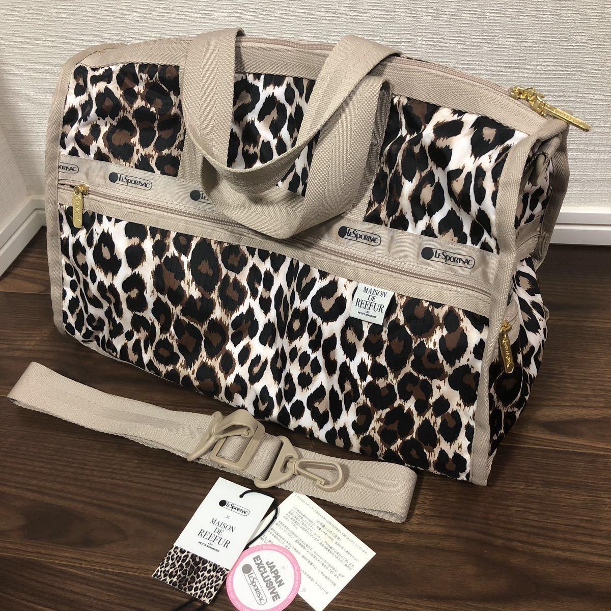 梨花 ♡メゾンドリーファー♡レスポートサック コラボ☆レオパード