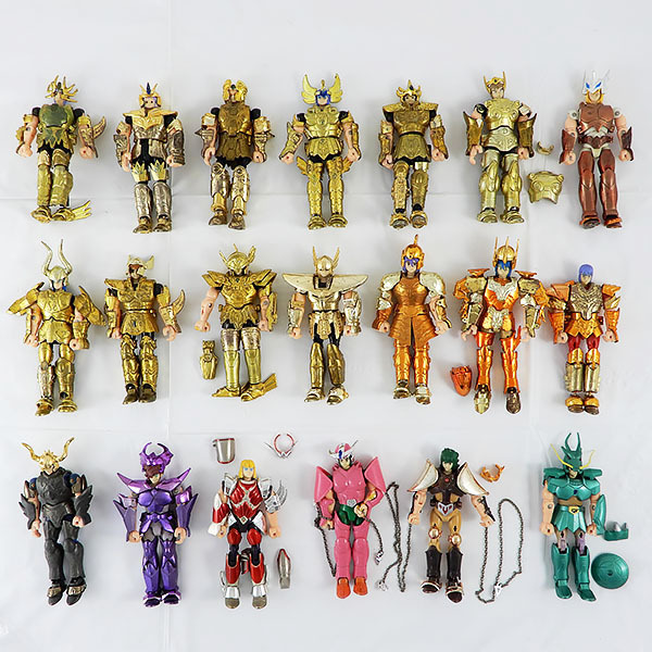 聖闘士星矢 聖衣大系 ブロンズクロス ゴールドバージョン 5体セット 完