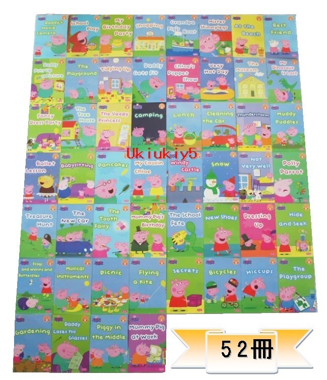 新品】新品157冊 peppa pig ペッパピッグ シーズン1～3 英語絵本 洋書