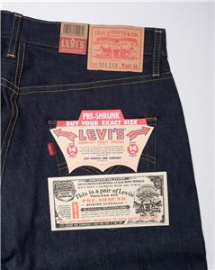 LVC Levi's 551 ZXX NWT Pre-Shrunk 1962 14 oz. Selvedge Denim Jeans