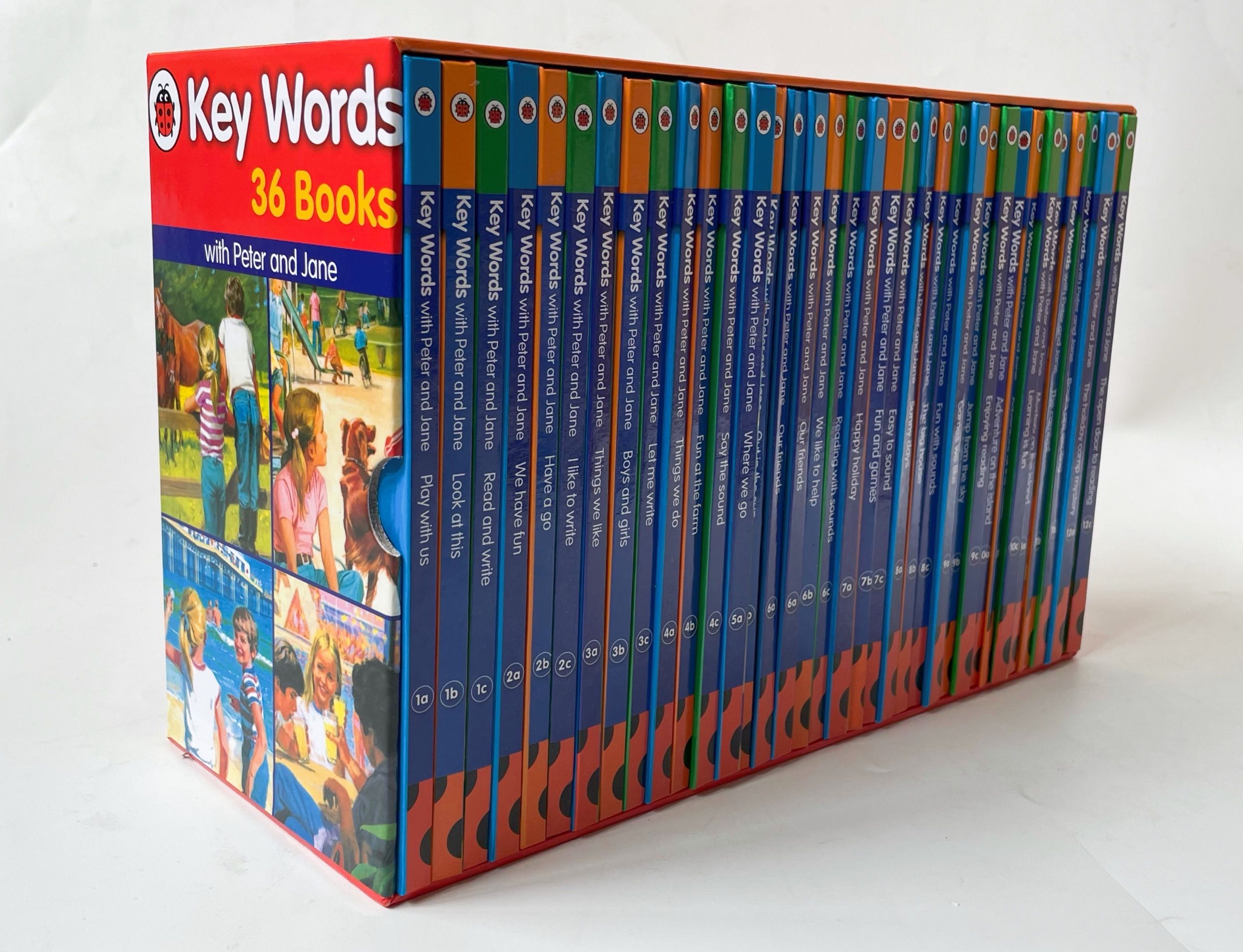 Ladybird Key Words Collection with Peter Jane 1-36 book 英文分級