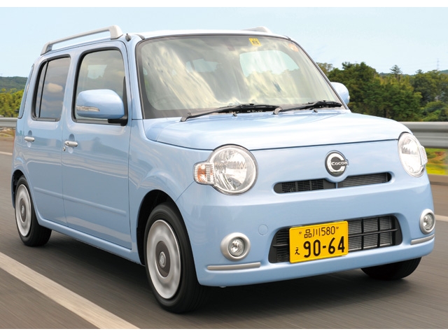 ダイハツ ミラココア スマートキー 車検令和8年9月 L675Sの中古