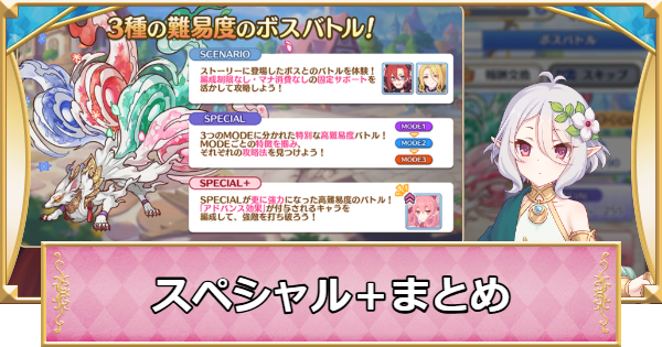 プリコネR】スペシャルプラス(SPECIAL＋)まとめ【プリンセスコネクト