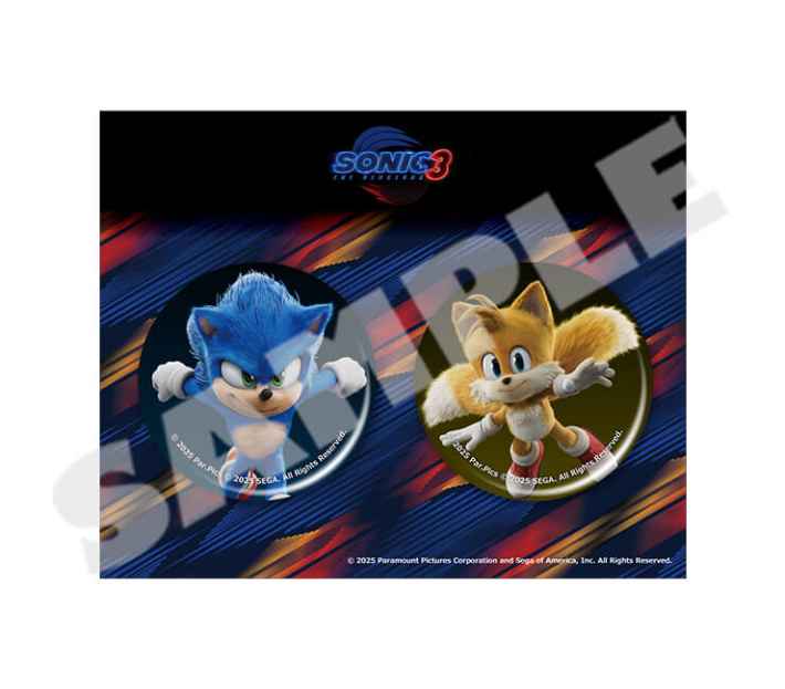 映画「ソニック × シャドウ TOKYO MISSION」の新グッズが発売開始