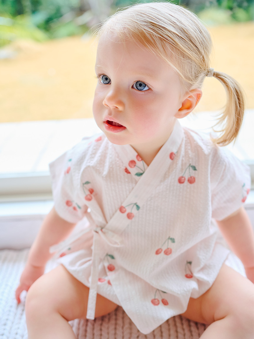 apolina 6-12m ロンパース アポリナ グリーン刺繍 18〜24m Apolina