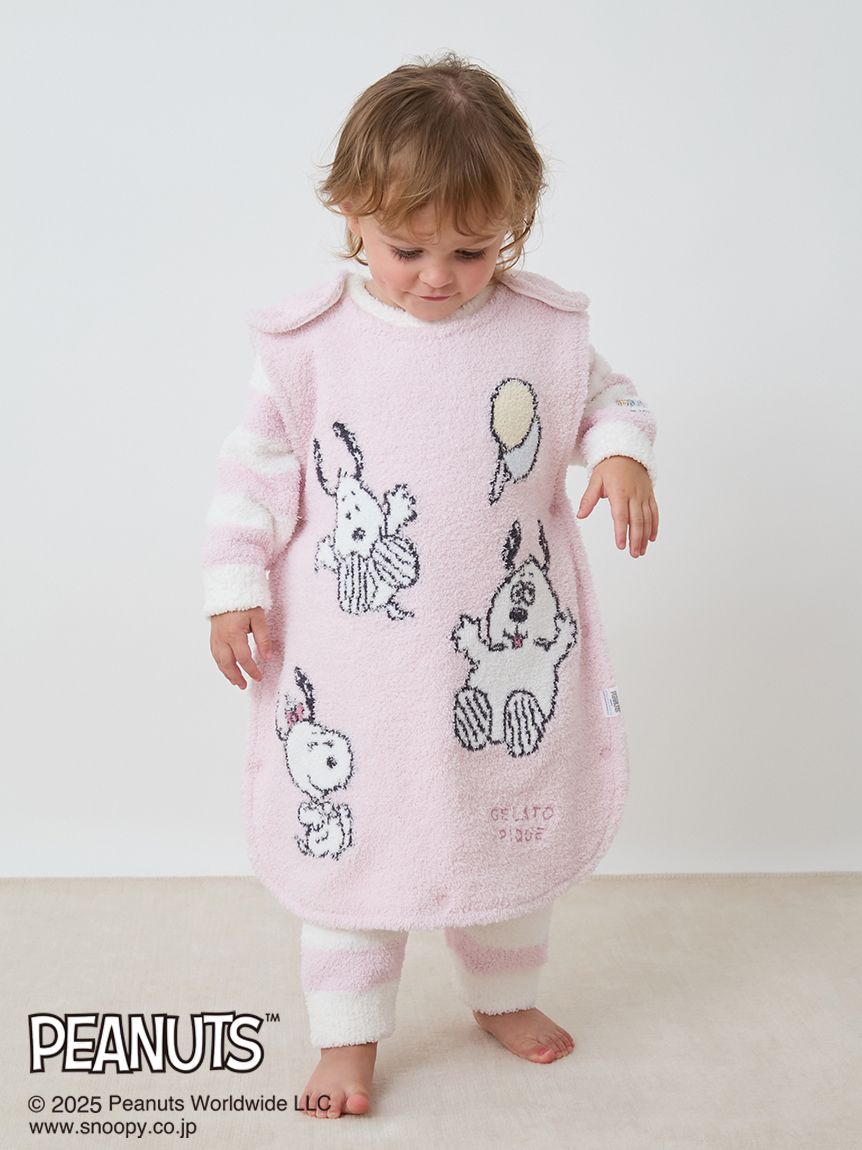 販路限定カラーあり】【PEANUTS PUPPIES】【BABY】ベビモコスリーパー