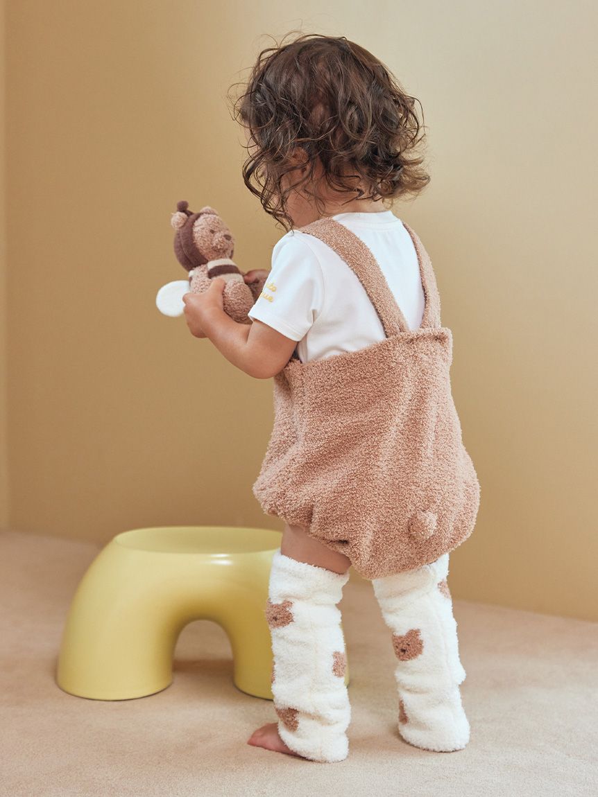 BABY】ベビモコベアジャガードレッグウォーマー(レッグウォーマー