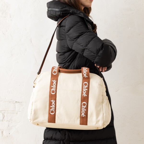 クロエ ボストンバッグ ショルダーバッグ マザーズバッグ チェンジング