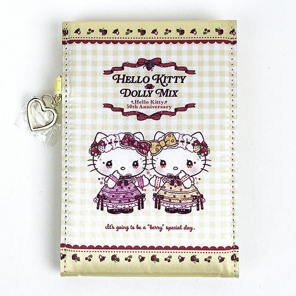 サンリオ ハローキティ―×DOLLY MIX 折り畳みミラー (ベージュ) 鏡
