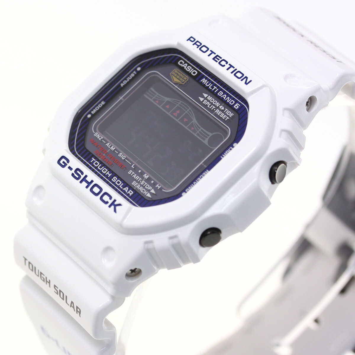 G-SHOCK 電波 ソーラー 電波時計 ホワイト 白 カシオ Gショック G