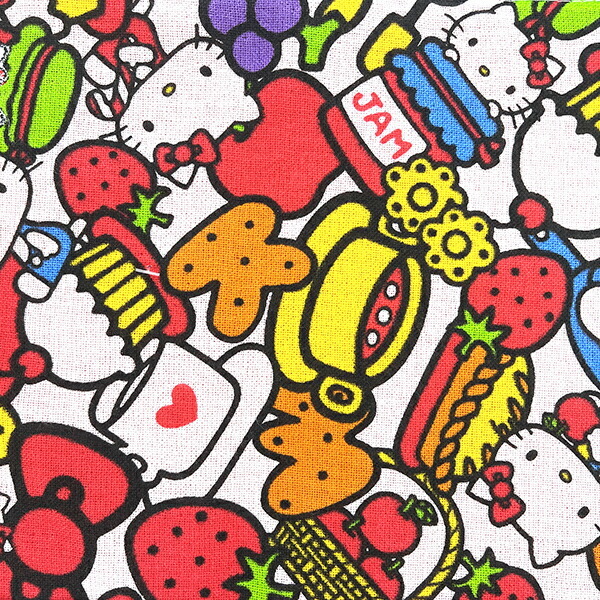 サンリオ ハローキティ ワッペンキュート ミニタオル サマー スポーツ