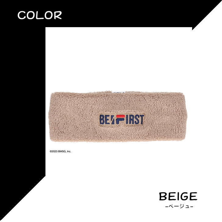 FILAxBE:FIRST フィラ コラボ ヘッドバンド 人気 おしゃれ ビー