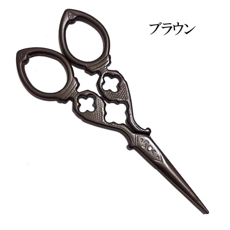 はさみ アンティークシザー デザインシザー ハサミ クロスデザイン