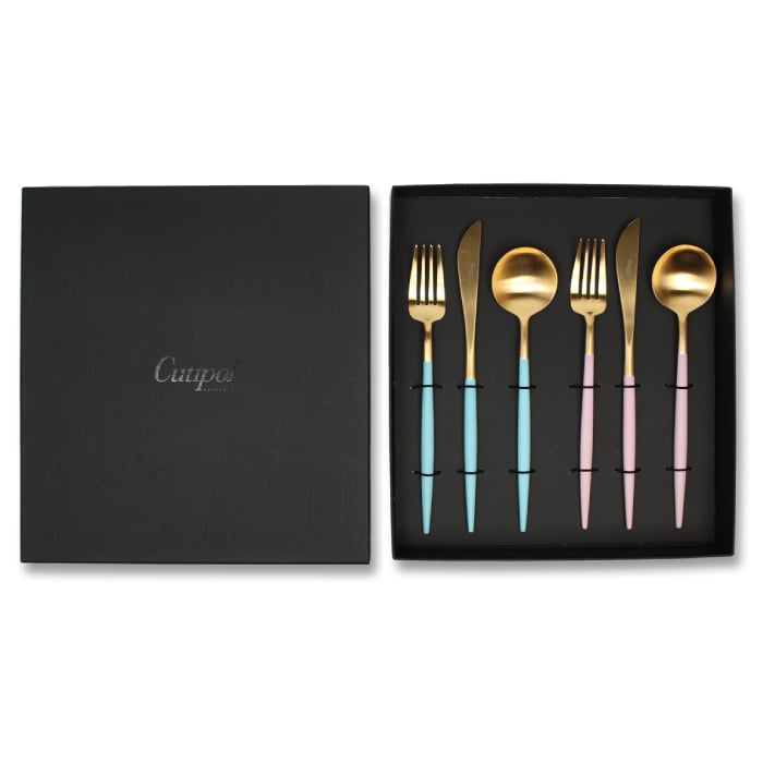 国内正規取扱店 クチポール Cutipol カトラリー【GOA ターコイズ