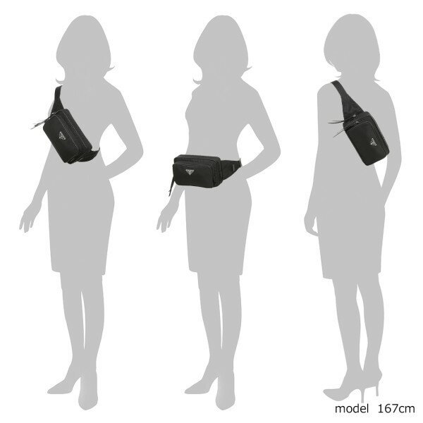 プラダ ウエストバッグ ボディバッグ テスーサフィアーノ