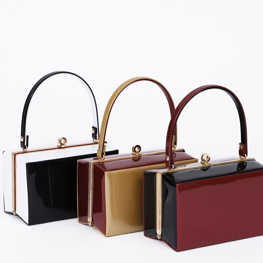 草履バッグセット 成人式 振袖 エナメル シンプル バイカラー 草履