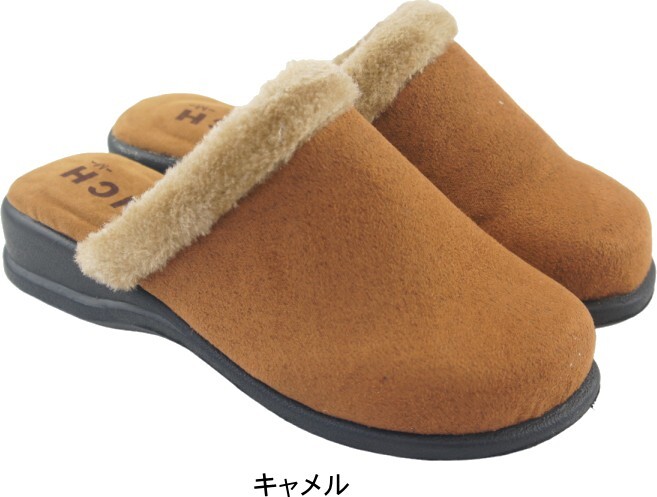 サボサンダル レディース ファー 温か ボア ムートン スエード
