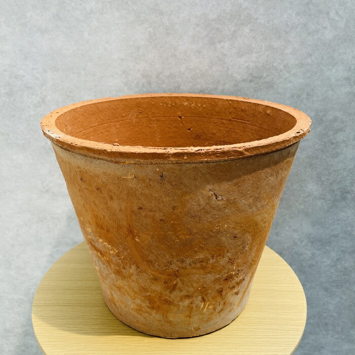 テラコッタ植木鉢 大型 11号 赤土色 モスポットシリーズ ms-400r11e