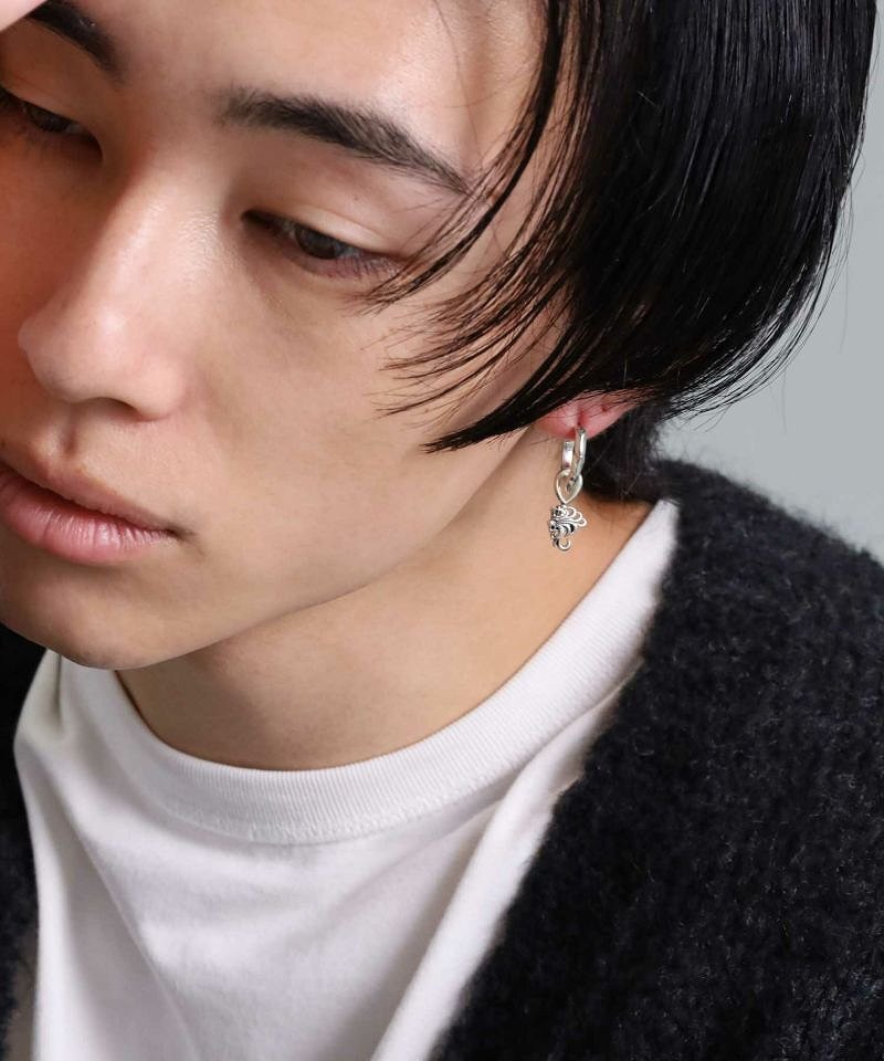 ライオンハート ピアス メンズ HOWL ハウル クロッシングピアス