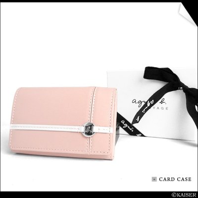 アニエスベー 名刺入れ カードケース アニエス アニエス・べー ピンク