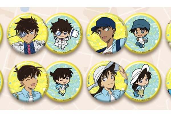J賞 缶バッチセット 全8種類（1箱16個のセット）/ラッキーくじ 名