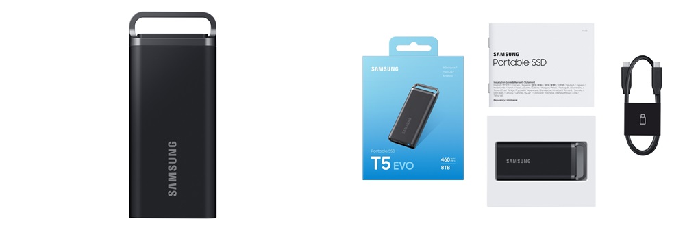 Samsung Unveils New Portable SSD T5 EVO That Offers 8TB Capacity
