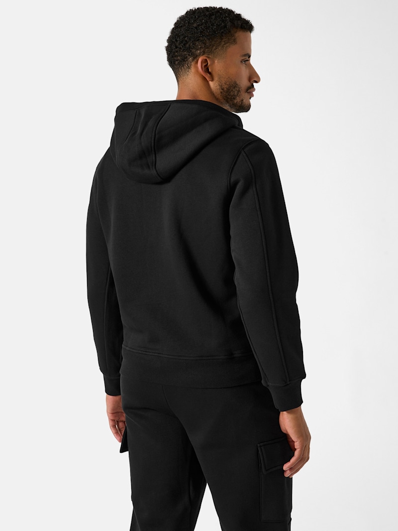 Joel Full-Zip Fleece Hoodie | GUESS Factory