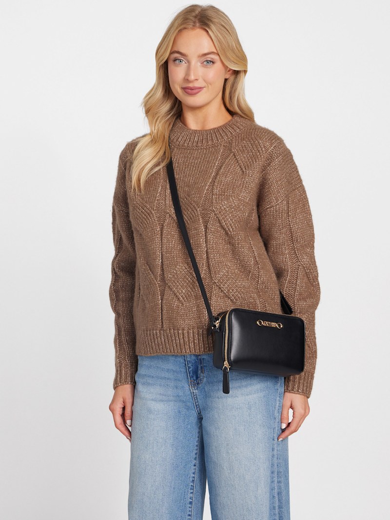 Avelina Double-Zip Crossbody | GUESS Factory