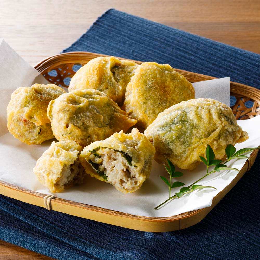 自然解凍可】 国産真あじ使用 しそ巻天ぷら 1kg 通販 - ディノス