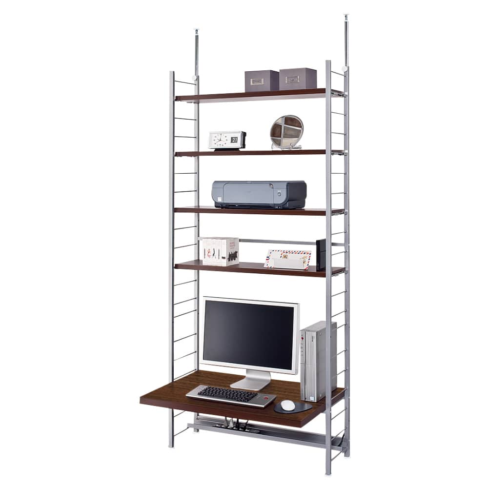 突っ張り式高さ調節シリーズ デスクラック 幅90cm 通販 - ディノス