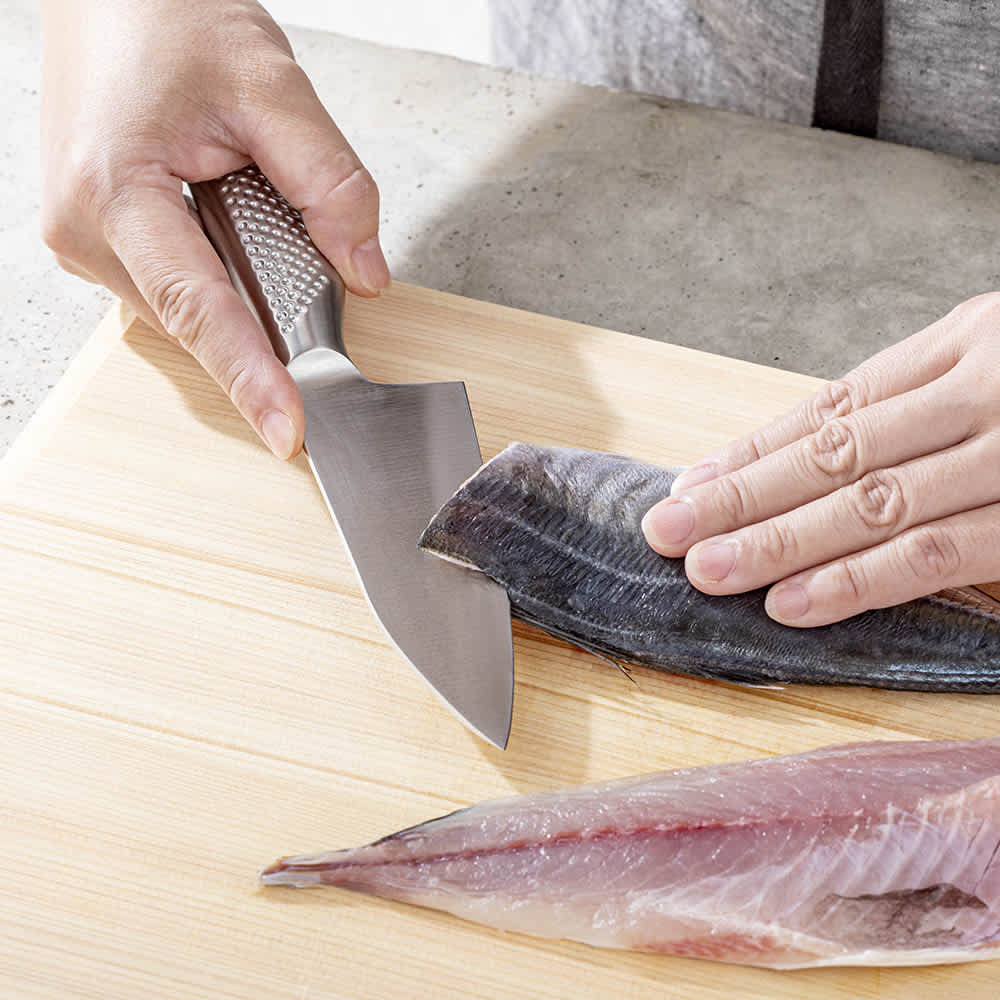 GLOBAL-IST/グローバル・イスト 小出刃12cm（片刃・右利き用） 通販