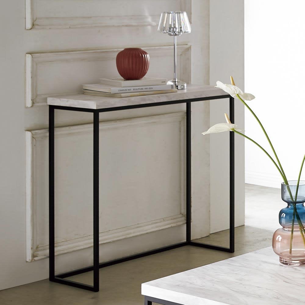 Marbrim/マーブリム 大理石調テーブルシリーズ コンソール 通販 - ディノス