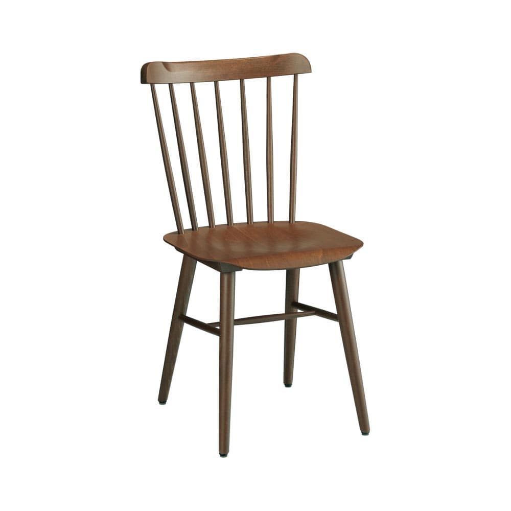 ウィンザーチェア（ベーシックカラー）曲げ木ダイニングチェア［チェコ