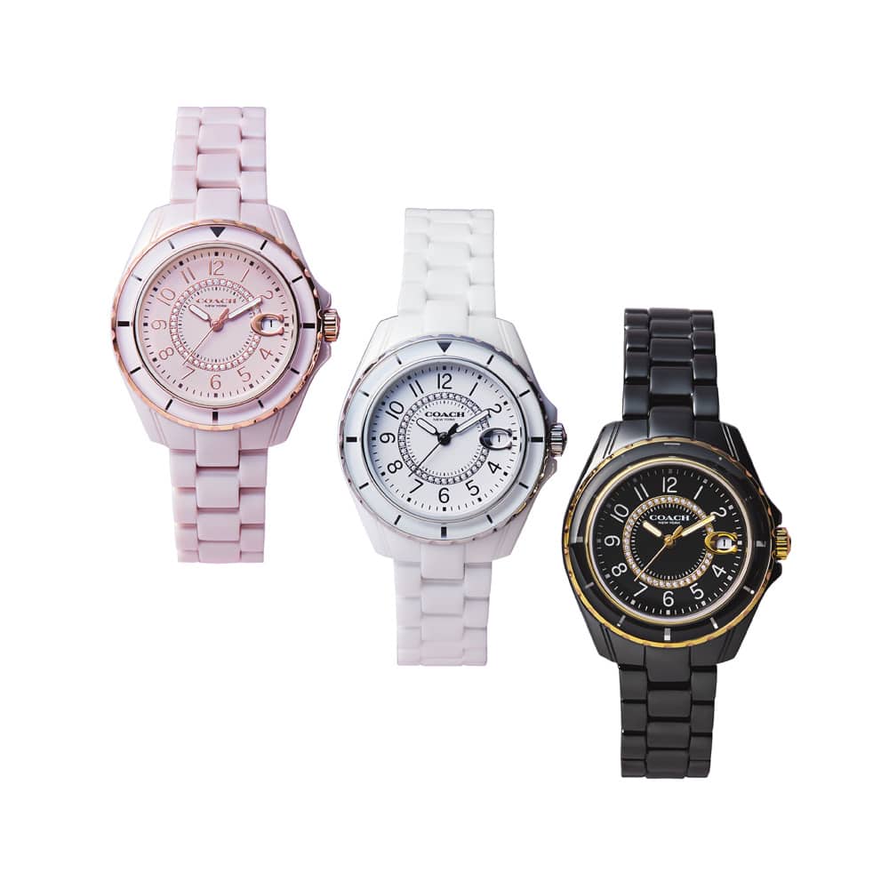 COACH/コーチ プレストン セラミックウオッチ 通販 - ディノス