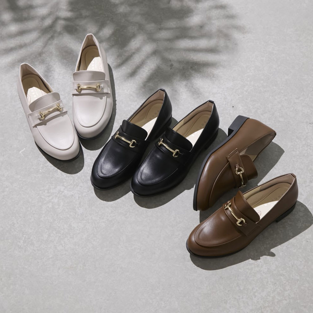 RAKUNA/ラクナ 整体はっ水ビットローファー＋（日本製） 通販 - ディノス