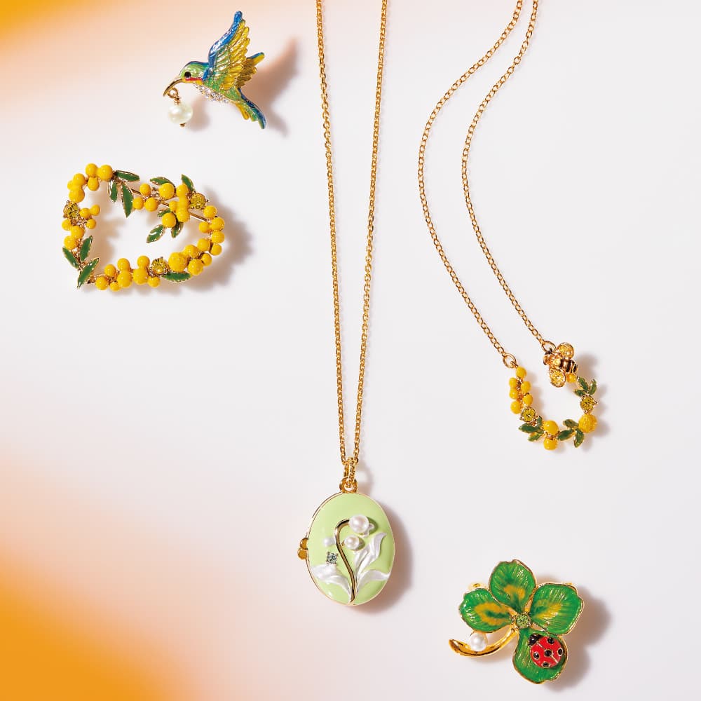 VENDOME BOUTIQUE/ヴァンドームブティック クローバーブローチ 通販