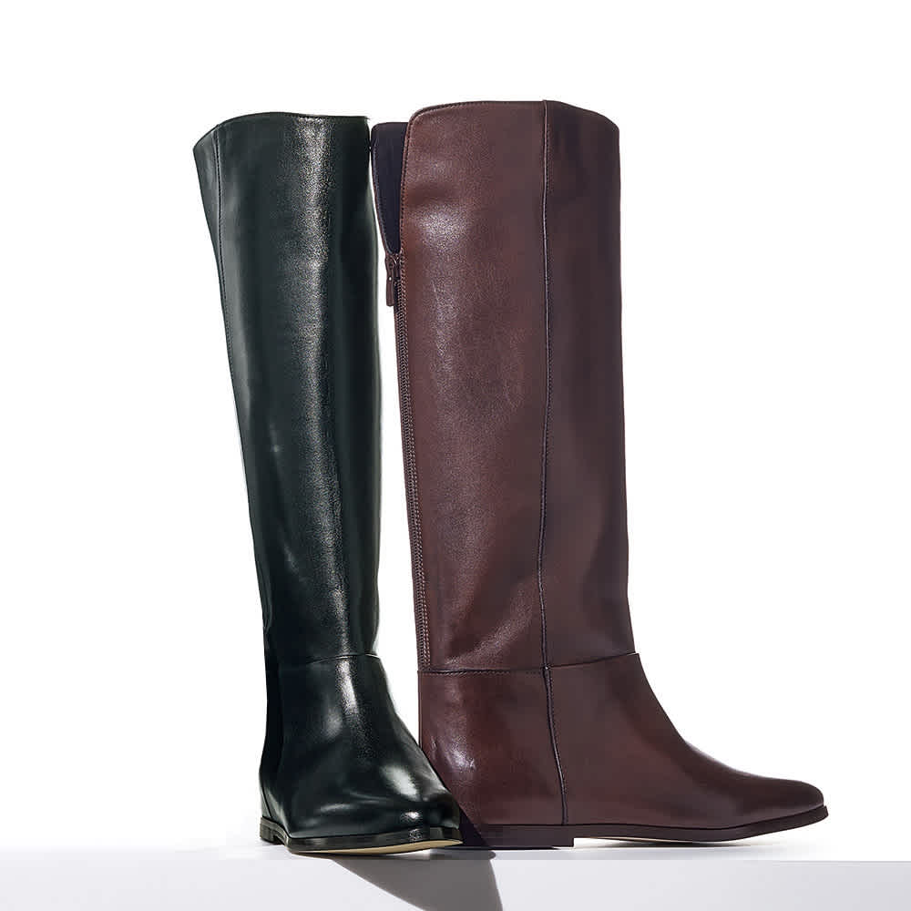 CORSO ROMA，9/コルソローマ ノーヴェ インヒール ロングブーツ