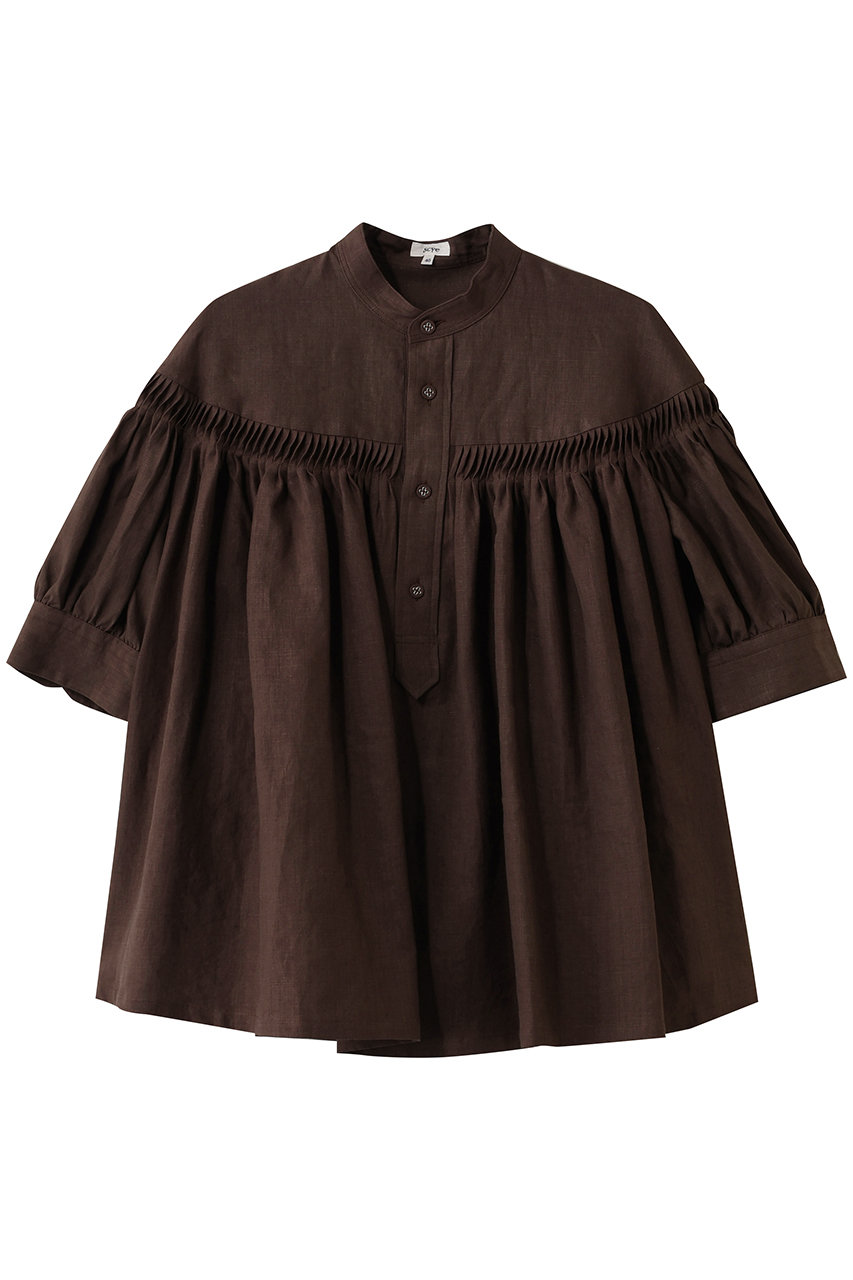 楽天市場】scye リネン タック ブラウスの通販