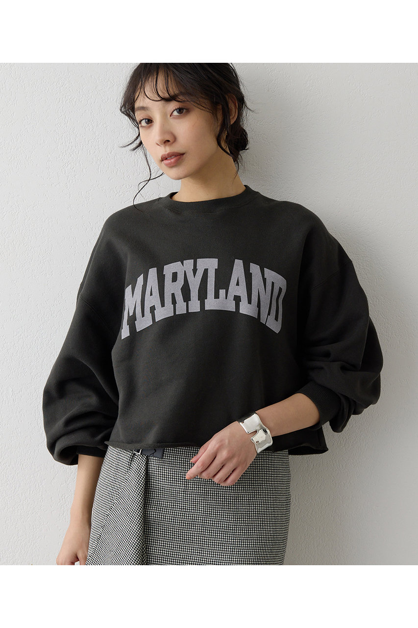 Whim Gazette(ウィム ガゼット)｜裏毛ロゴプルオーバー