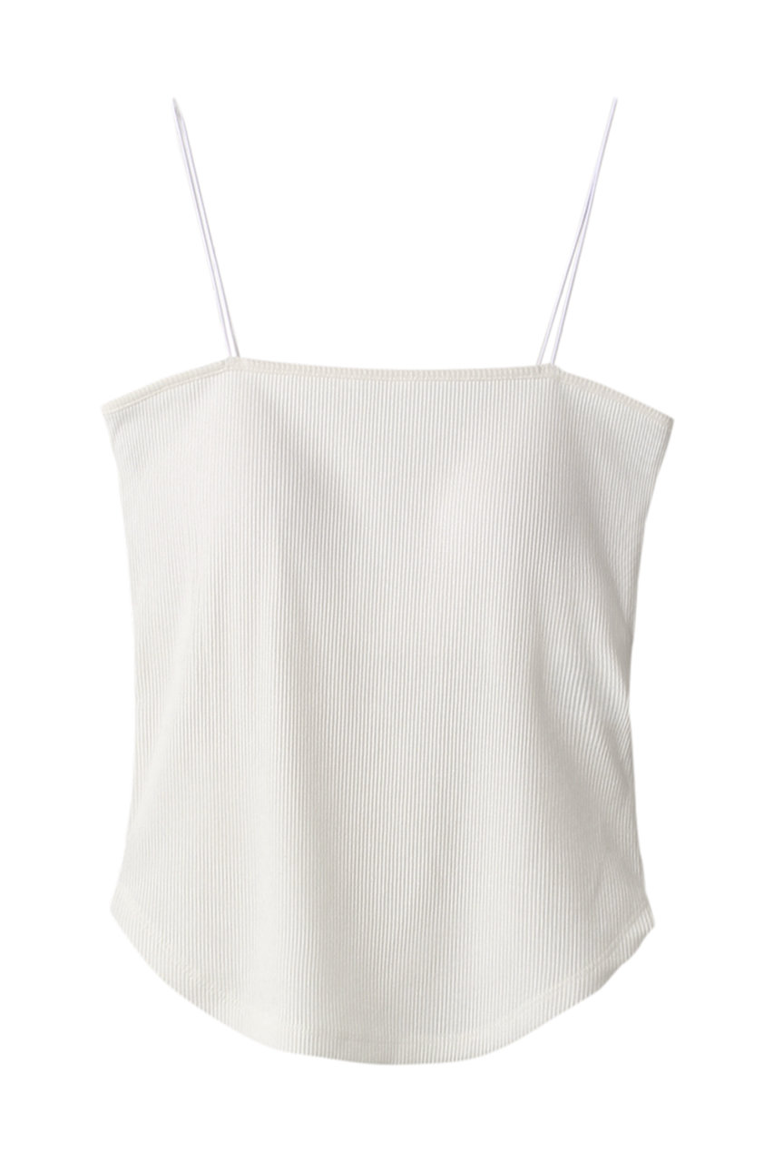 CLANE キャミソール CLANE（クラネ）の「DRAPE SATIN CAMISOLE TOPS