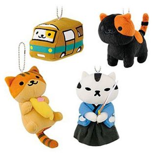 ねこあつめ カバンに付けられるでっかいぬいぐるみ vol.4【全4種セット