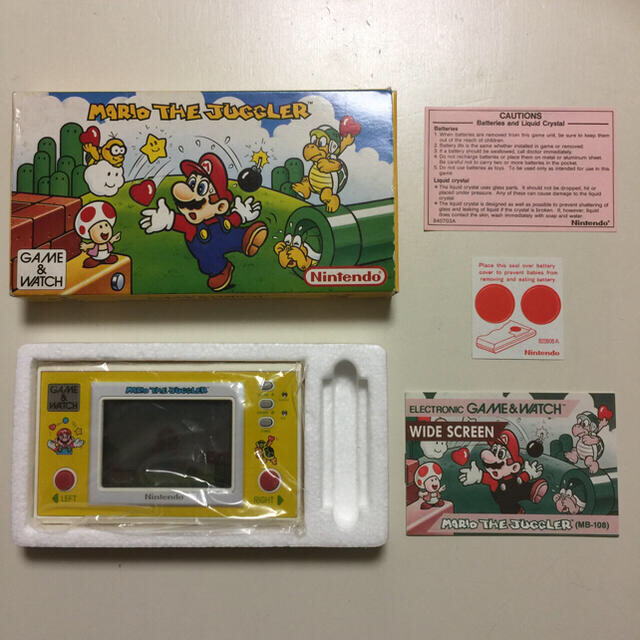 任天堂 - ゲーム&ウオッチ マリオ ザ ジャグラー MARIO THE JUGGLERの