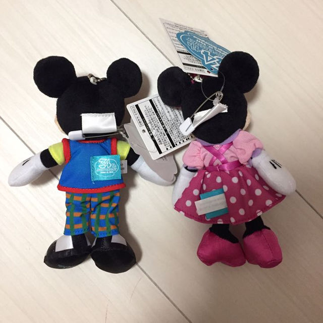 ディズニーランド 34周年 トゥーンタウン ミニーぬいばの通販 by