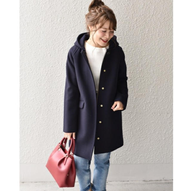 ハミルトン2wayフードコート SHIPS HAMILTON 2WAYノーカラーフードコート