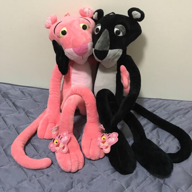 ピンクパンサーぬいぐるみセットの通販 by そら｜ラクマ