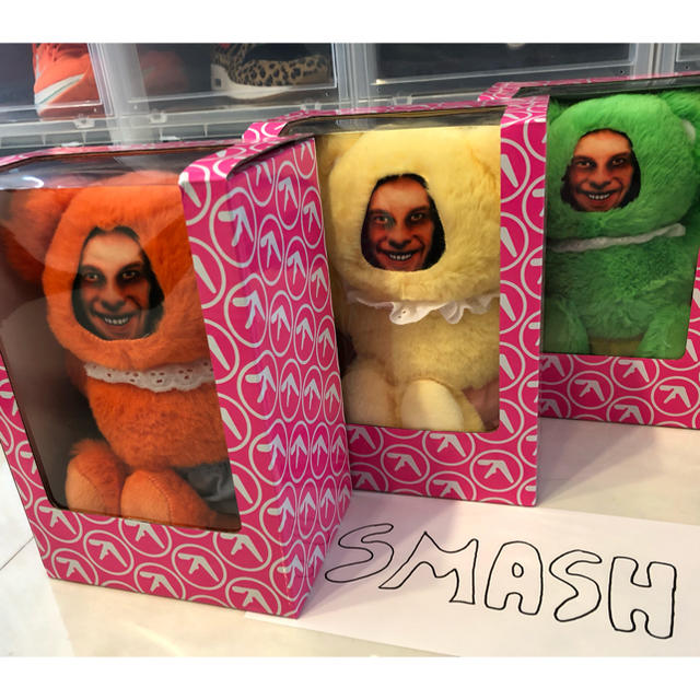 Aphex twin『Donkey Rhubarb』テディ 三個セットの通販 by SMASH's