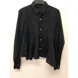 COMME des GARCONS - コム・デ・ギャルソン アシンメトリーシャツの