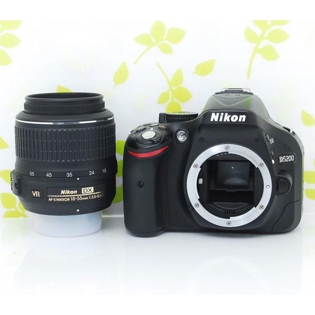 ☆超高画質！！自撮りOK♪ショット数わずか5106回☆ニコン D5200