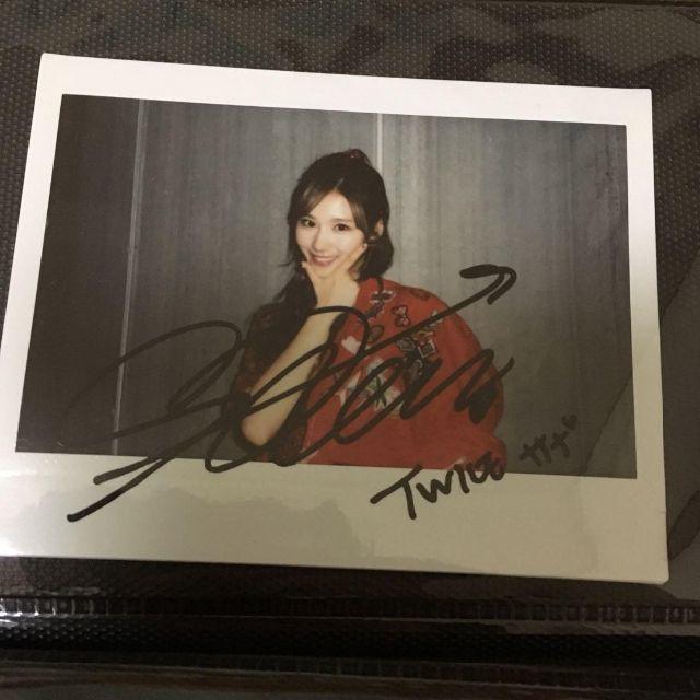 TWICE Celebrateチェキ 直筆サイン タワーレコード サナ TWICE サナ
